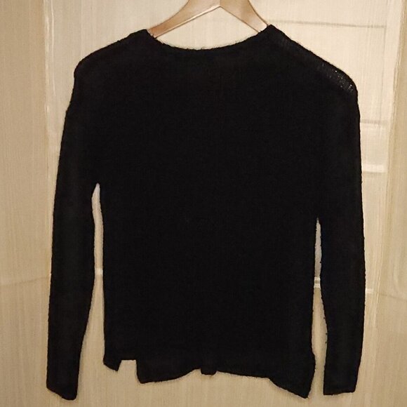 Justice Girls Black Sequin Unicorn Sweater 14-16 - Picture 2 of 5